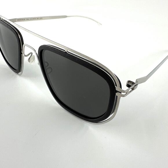 Mykita Mylon Pitch Black/Shiny Silver Ferlo Sunglasses - Picture 4 of 9
